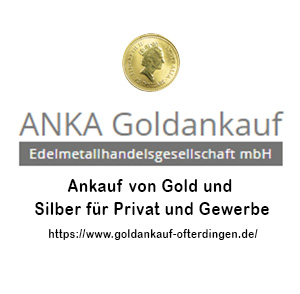 Goldankauf und Goldverkauf in der Region